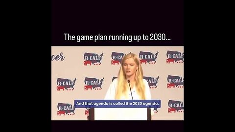 The Plan for 2030 and what is your plan