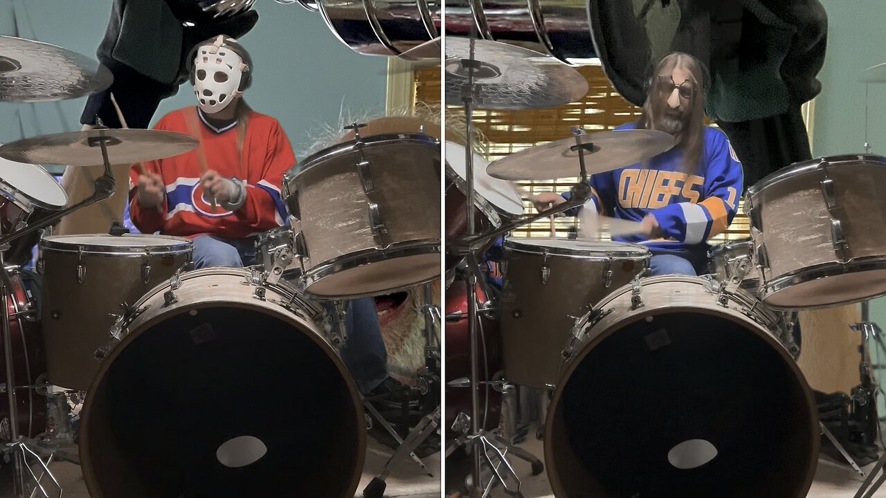 Me Like Hockey (live) from The Arrogant Worms (drum cover)