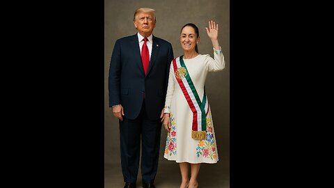 🔥 Trump baila con la Presidenta de México – ¿Nuevo Orden Mundial? 👁️ @estrangeIA