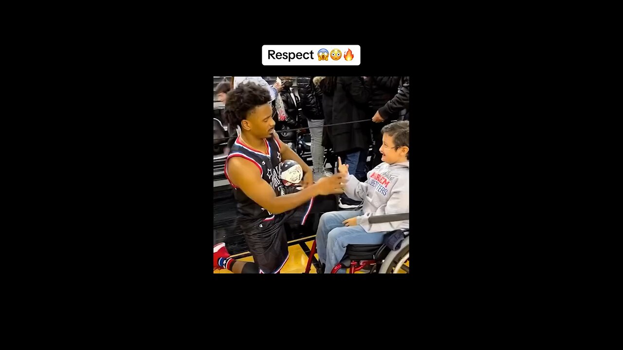 Basketball respect 🏀😎