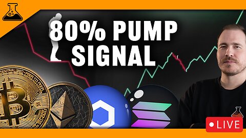 Crypto 80% Pump Signal Flashing! Bitcoin & Altcoins Breakout Coming! $ETH $LINK $SOL $TAO