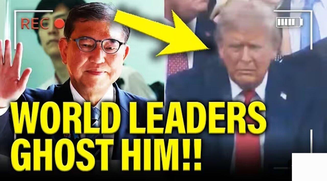 FURIOUS World Leaders GHOST Trump and CANCEL MEETINGS