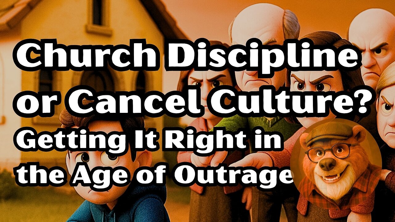 Church Discipline or Cancel Culture? Getting It Right in the Age of Outrage