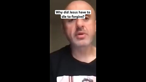 MUSLIM ASKS CHRISTIAN WHY JESUS HAD TO DIE TO BE FORGIVEN #Christian #Islam #Muslim