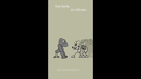 gorilla vs men