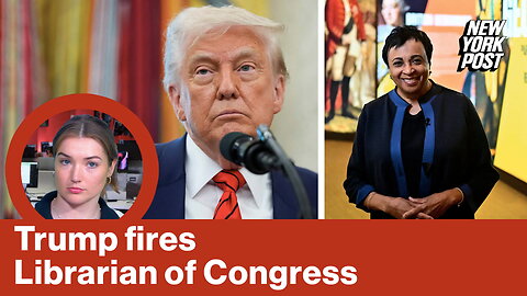 Trump fires Librarian of Congress | Reporter Replay