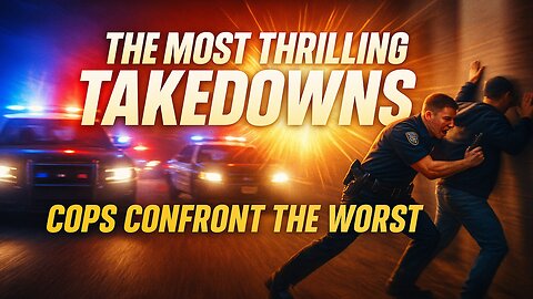 💥 The Most Thrilling Takedowns: Cops Confront the Worst