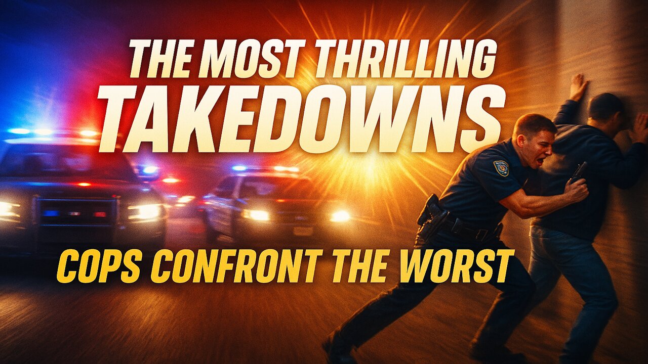 💥 The Most Thrilling Takedowns: Cops Confront the Worst