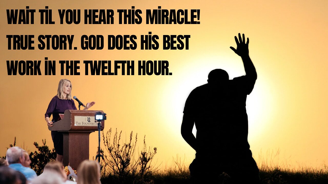 When God came through in the 12th hour 🤯