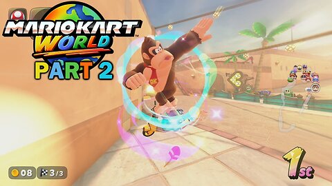 Mario Kart World (Blind) Part 2 ~ Amazingly, We Did Not Make a Single Expanded Don* Joke.