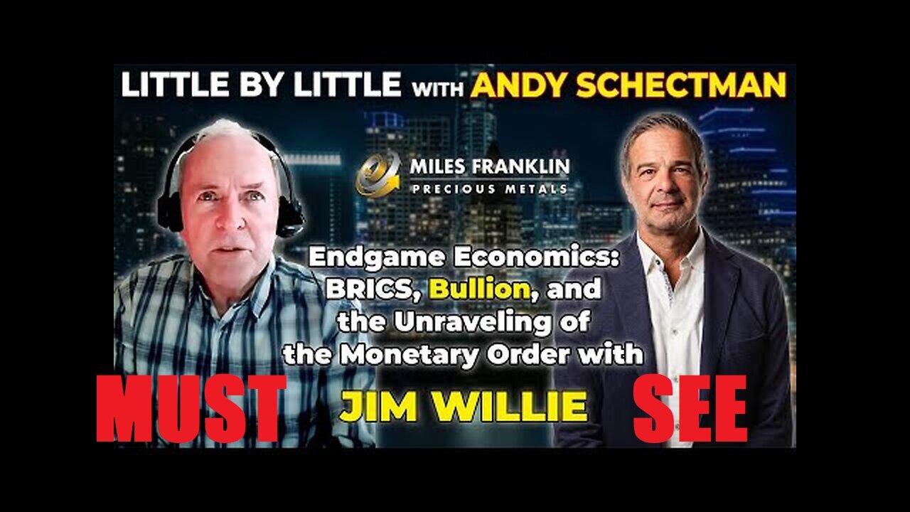 BRICS, Bullion & the Monetary Endgame with Dr. Jim Willie. MUST SEE!