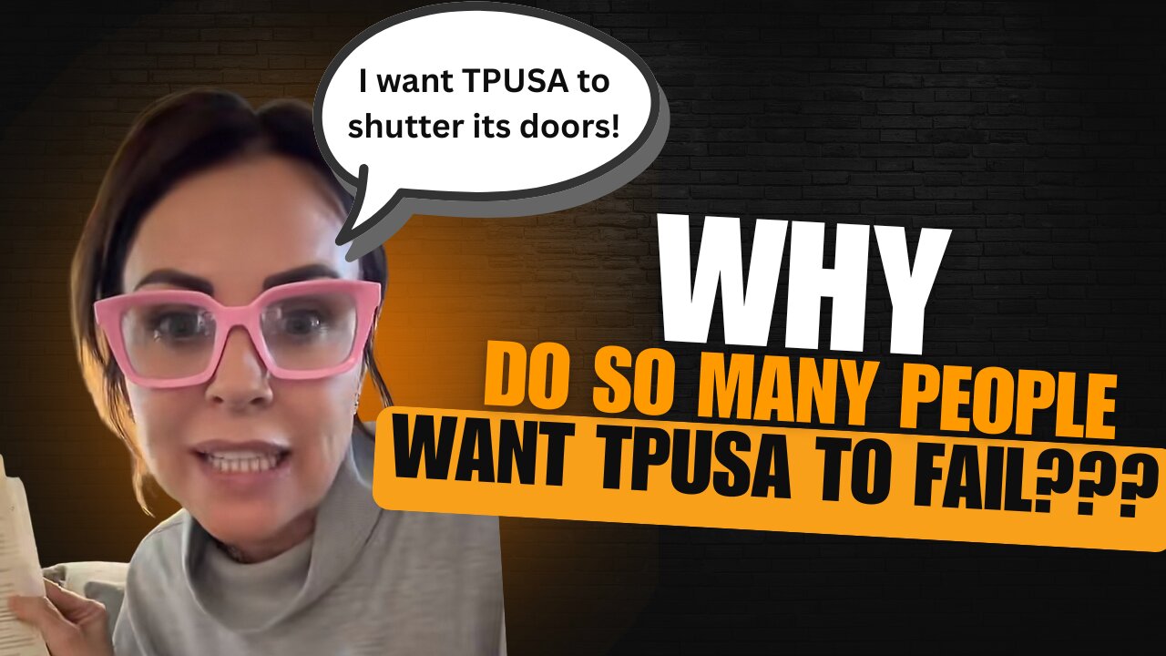 What exactly is TPUSA supposed to do if they can't raise money?