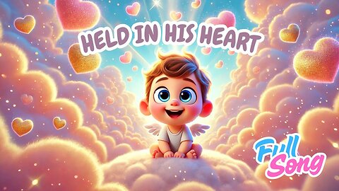 Held in His Heart 💖 Gospel Song for Kids About God’s Love