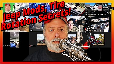 Jeep Mods, Tire Rotation Secrets and Gimbal Tech!