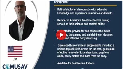 "COMUSAV's Tanya Carmona and Dr. Michael Roth Present on Covid-Shot and Graphene Detox with EDTA"