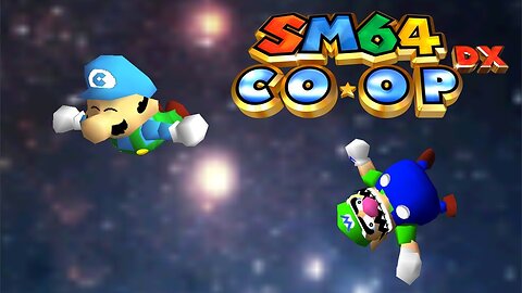 SM64 Coop DX Funny Moments! Galactic Stupidity. Featuring @dashpointshow ​