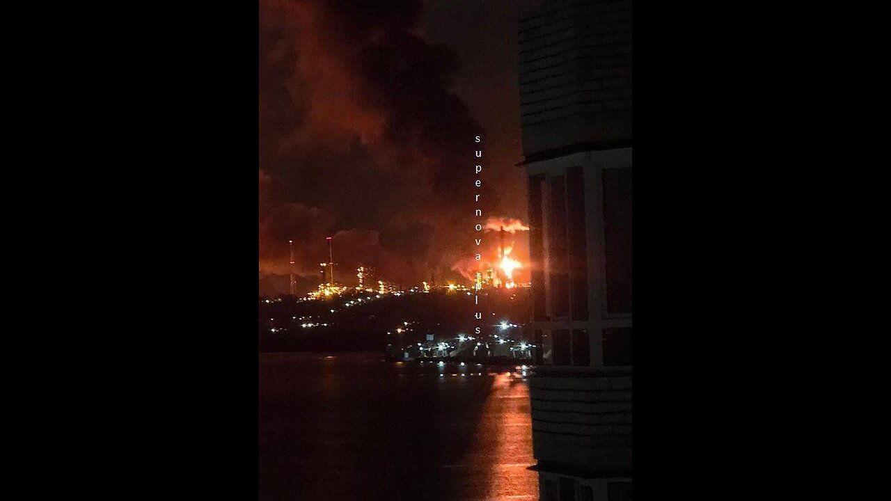🔥🔥🔥🔥 Refinery in Saratov!