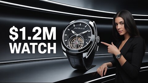 $1.2M Jacob & Co Bugatti Chiron Tourbillon Watch – Ultimate Luxury Timepiece
