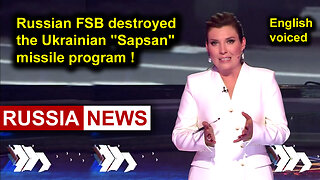 Russian FSB destroyed the Ukrainian "Sapsan" missile program!
