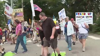 The Hippies Are Back & They Ain't Happy…Tens And Tens Showed Up For Rage Against The Regime Protests