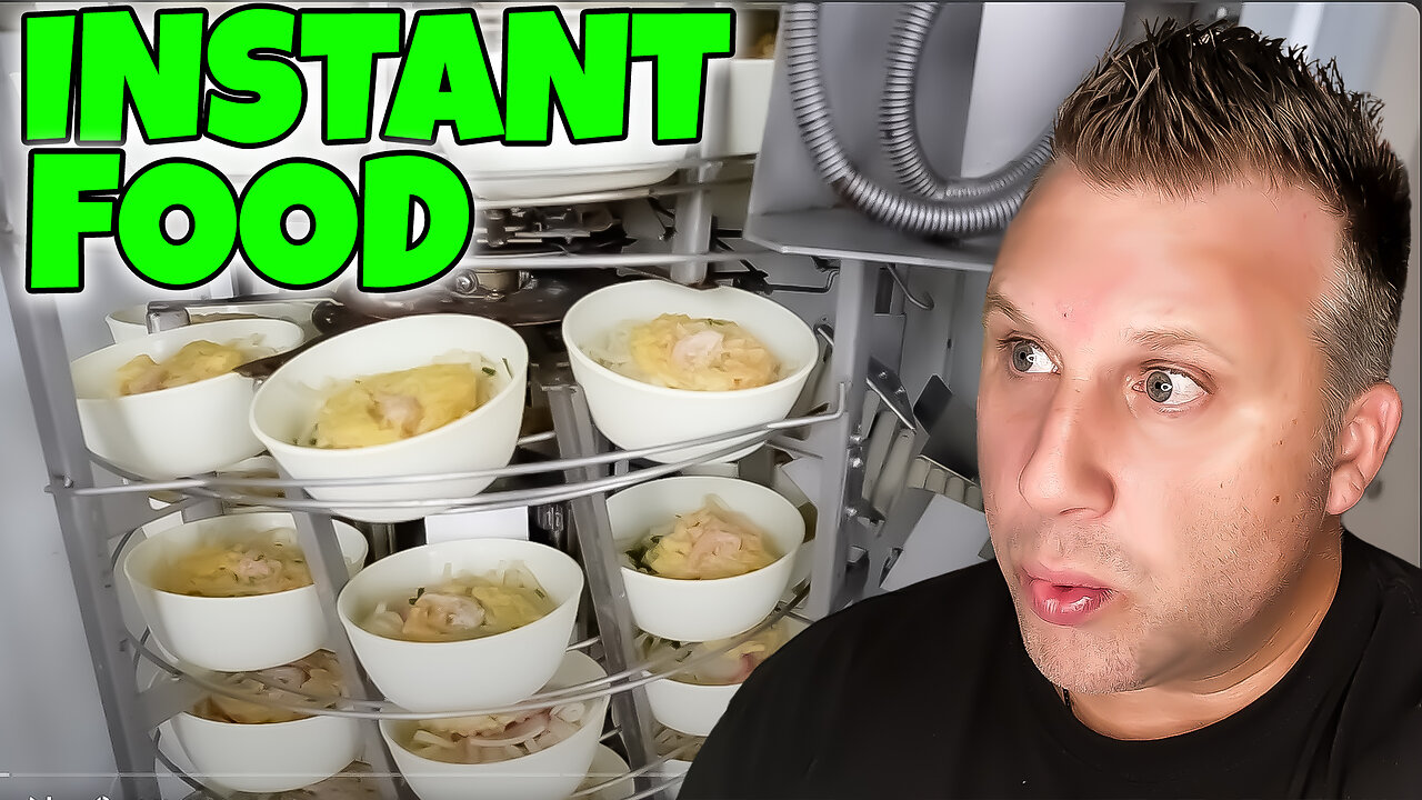 INSTANT FOOD At These Japanese Vending Machines!