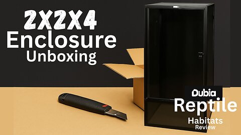 Unboxing the Best 2x2x4 Reptile Enclosure? | Reptile Habitats Review