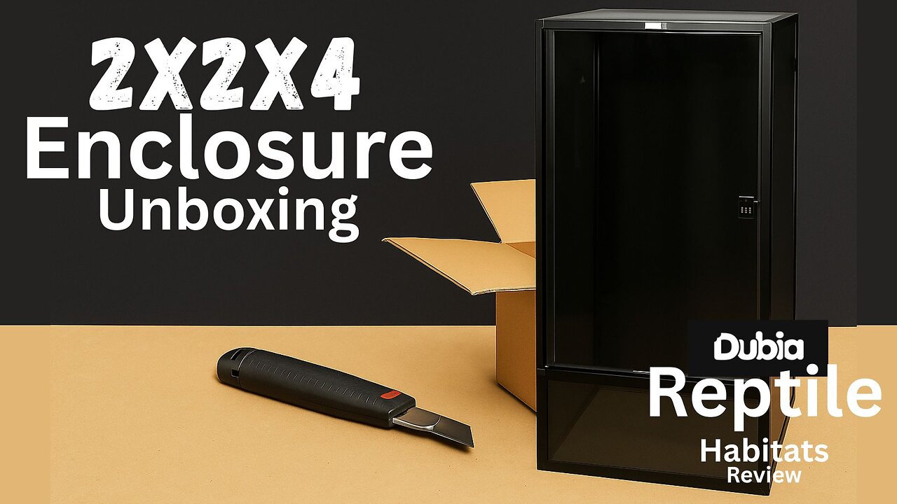 Unboxing the Best 2x2x4 Reptile Enclosure? | Reptile Habitats Review