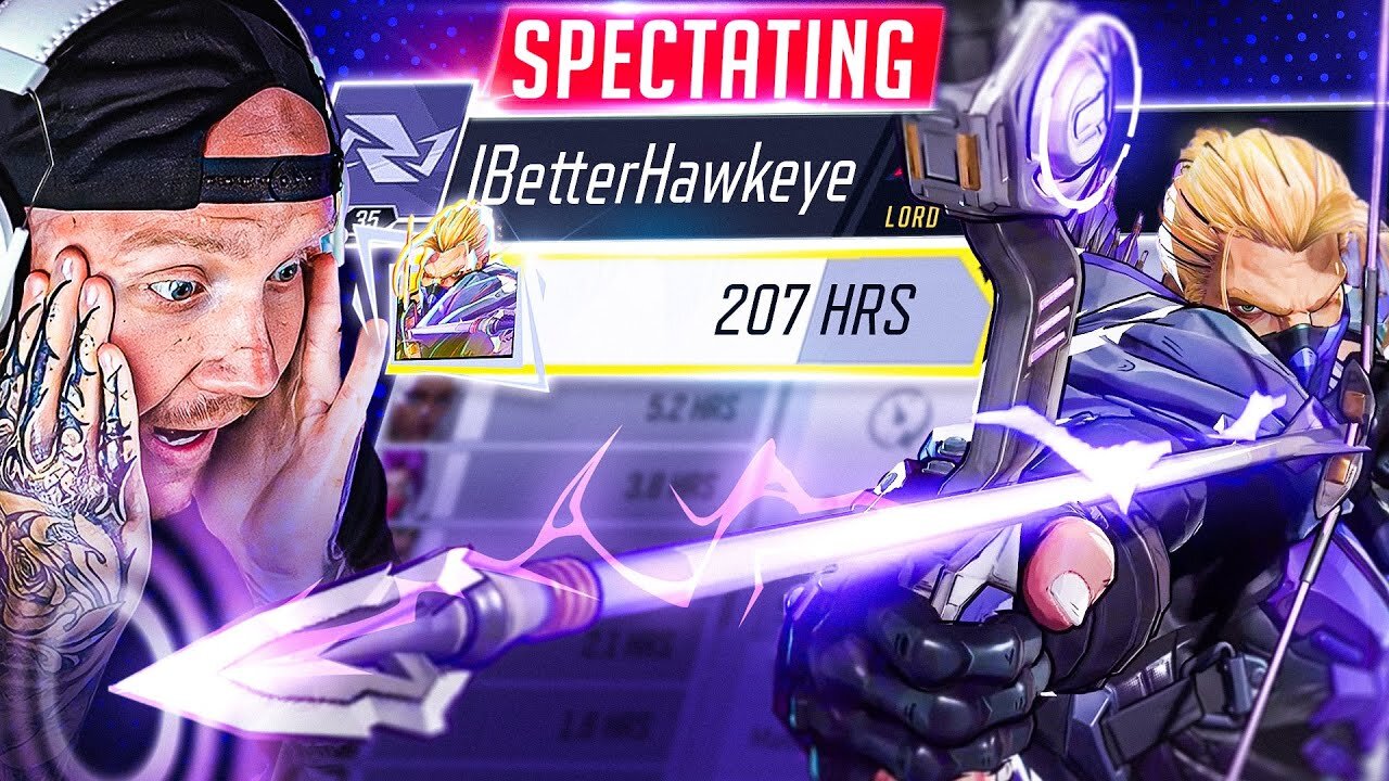 SPECTATING THE #1 HAWKEYE IN MARVEL RIVALS