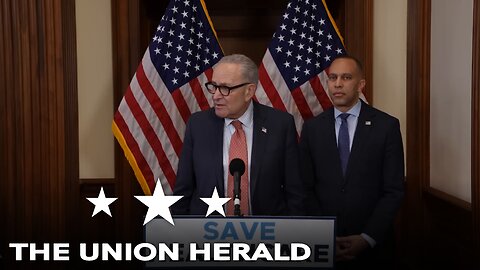 Congressional Democratic Leaders Holds a Press Conference on Extending Enhanced Premium Tax Credits