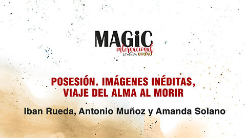 POSESIÓN. IMÁGENES INÉDITAS, - Iban Rueda-Antonio Muñoz-Amanda Solano