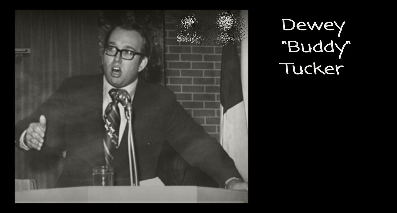 Dewey Tucker - God's laws would end crime & Mongrelization