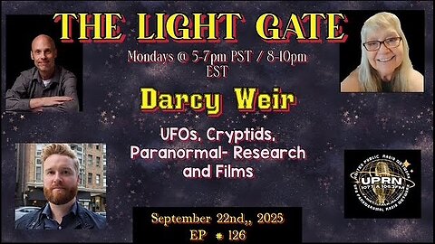 THE LIGHT GATE EPISODE #126: DARCY WEIR