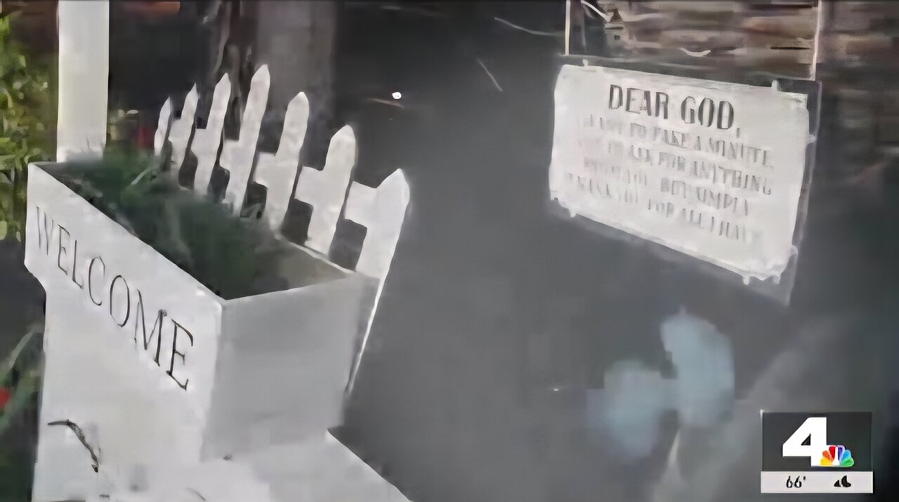 'DEAR GOD' (peep it) ALIENS in COMPTON? Home Security Camera Captures Strange Creature JULY 23, 2025