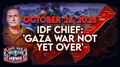 IDF Chief: 'Gaza War Not Yet Over,' US Bombs Somalia Twice, US Bombers Near Venezuela, and More