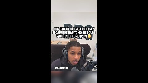 DDG had to end e has to go to court with Halle tomorrow #ddg #pontiacmadeddg #hallebailey