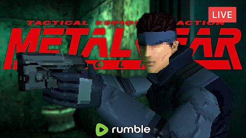1998 LOOKED SO GOOD :: METAL GEAR SOLID :: FIRST TIME PLAYING {18+}