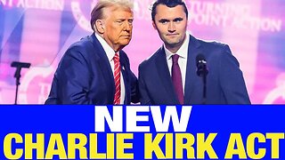🔥 Breaking: Trump Johnson REVEAL CHARLIE KIRK ACT BILL DEMOCRATS CHARGED & AFRAID!