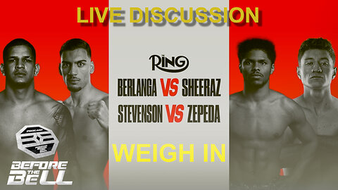Shakur Stevenson vs William Zepeda: Weigh In | LIVE COMMENTARY