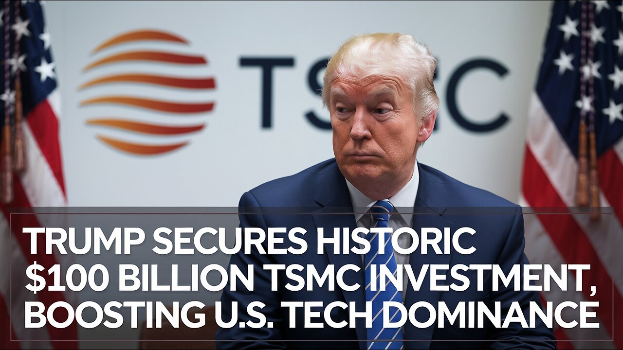 Trump Secures Historic $100 Billion TSMC Investment, Boosting U.S. Tech Dominance