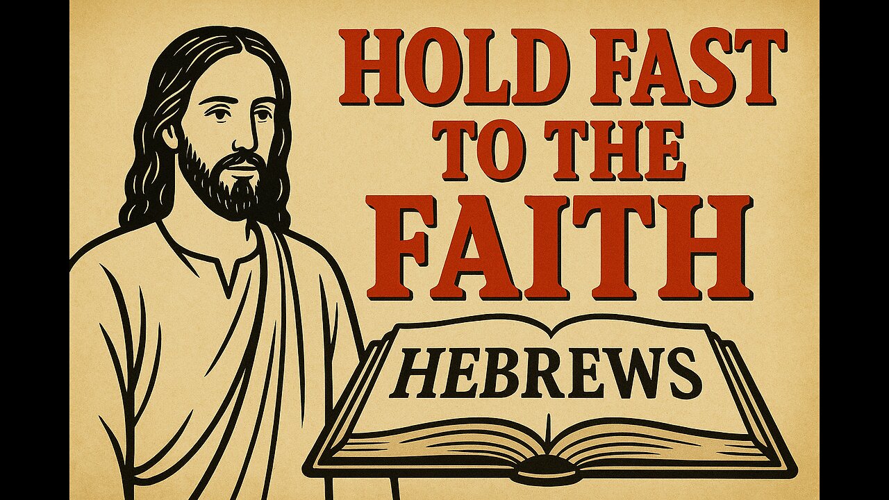The Message of Hebrews : Hold Fast To The Faith