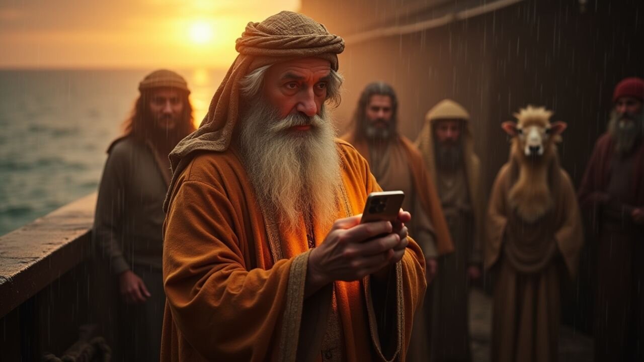 If Noah had an iPhone