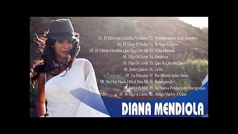 Diana Mendiola - 1 Hora Sus Mejores Canciones Grandes Éxitos - Álbum Completo.