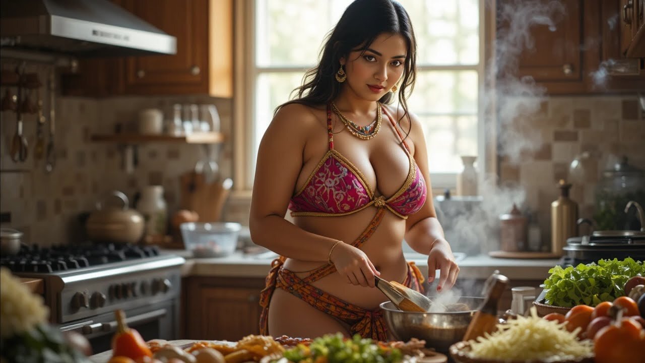 Indian Maid Cooking Lookbook.