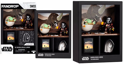 Fandrop Star Wars - Wave 1 Figure [2-Pack Mandalorian And Grogu]