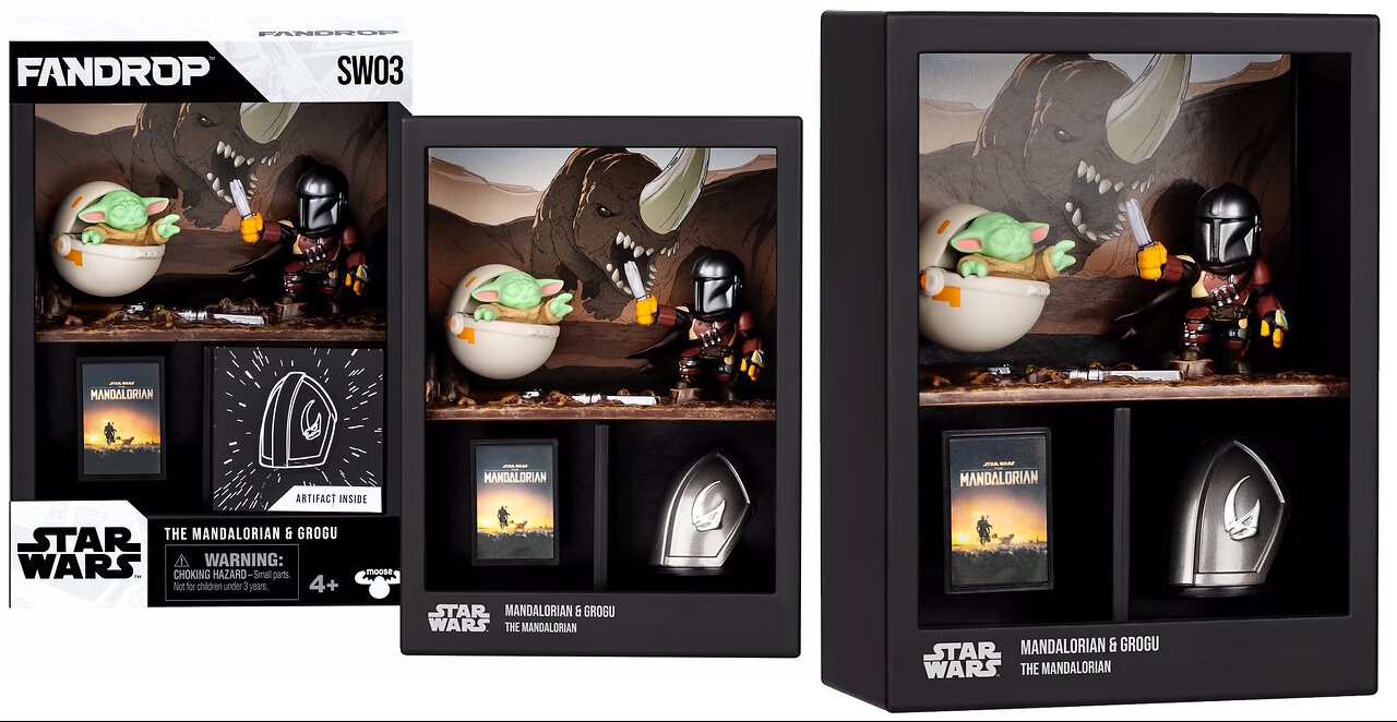 Fandrop Star Wars - Wave 1 Figure [2-Pack Mandalorian And Grogu]