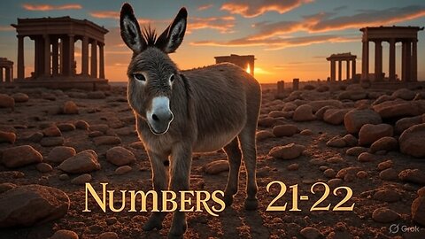 Numbers 21-22: Canaanites Defeated , Balak Sends For Balaam, Donkey speaks
