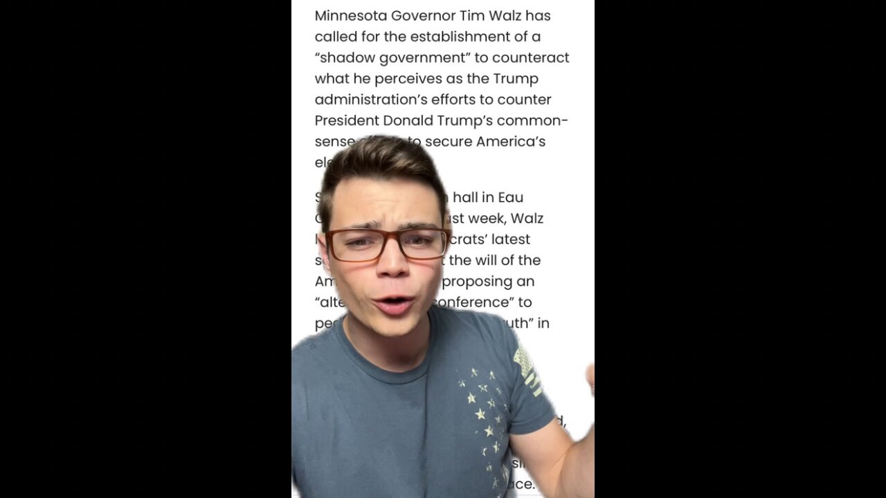 Victor Reacts: Tim Walz Needs a Lesson on the Constitution