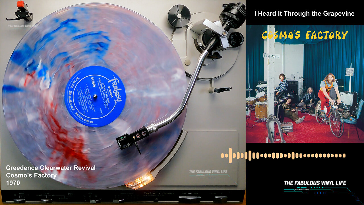Creedence Clearwater Revival ) Cosmo's Factory ) 1970 (Exclusive Factory Swirl Vinyl 2025)