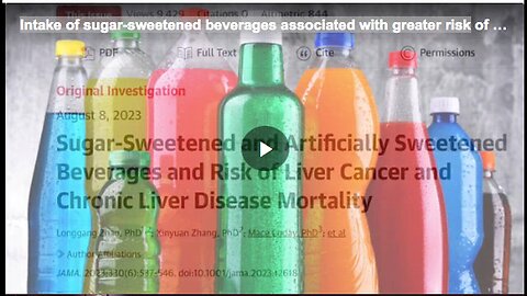 "Daily Sugary Drink Intake May Elevate Risk of Chronic Liver Disease and Liver Cancer"