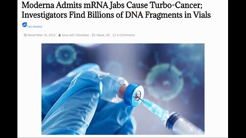 Wiodący onkolodzy „Turbonowotwory” pojawiają się „nagle” po „szczepionkach” mRNA